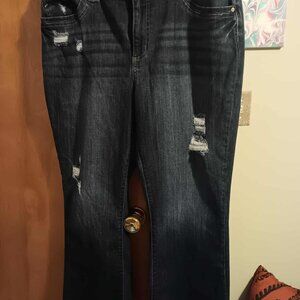 Kancan Jeans Size 20 Denim Plus Distressed
